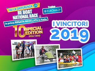 Domenica 22 Settembre si è conclusa la Re Boat National Race, tutti sono stati vincitori della regata riciclata.
