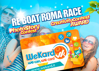 Partecipa ai Contest di Re Boat Roma race e vinci subito una card sconto WeKard!