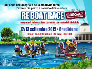 Re Boat Race 2015, oltre tremila i presentie 24 imbarcazioni riciclate.